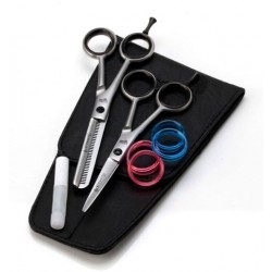 Glamtech One Set Scissors Lefty 5,5" + 5,5" Thinner-Wallet 