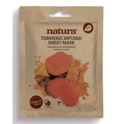 Natura Turmeric Infused Sheet Mask (22ml)