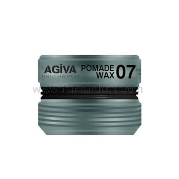 Agiva Cream Wax 08 Pomade Shine-Finish-Medium-Control-175ml - Edenshop