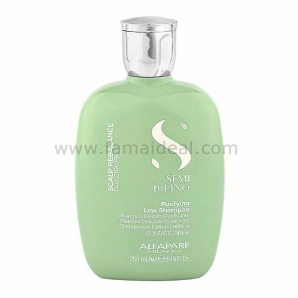 Alfaparf Semi Di Lino Scalp Rebalance Purifying Low Shampoo (250ml)